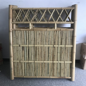 竹栅栏竹篱笆围墙围栏花栏庭院隔断屏风竹屏风竹子隔断竹门双开门