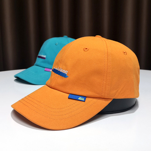 服饰配件 成人帽 鸭舌帽 橙色帽子嘻哈