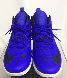 lebron james 勒布朗詹姆斯篮球鞋 亲笔签名 带展示盒 含证书收藏