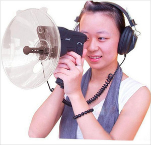 观鸟仪声音采集拾音器户外野生动物观察仪8倍变焦望远镜