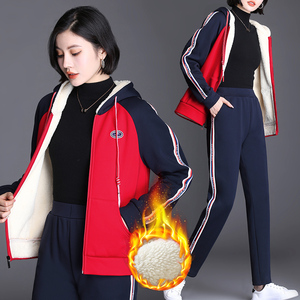 运动服卫衣套装女2022年春秋新款洋气减龄小个子ins潮两件套evak