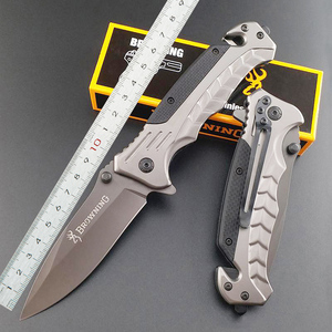 全钢军工刀户外高硬度刀具防身特种兵开刃多功能小刀随身刀折叠刀