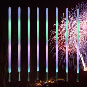 网红led智能幻彩流光柱户外简约发光互动防水变色触摸感应七彩灯