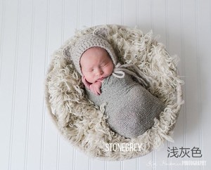 儿童摄影服装新生婴儿拍照道具满月宝宝百天照片拍摄背景裹布