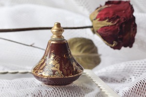 意大利古董Vintage陶瓷罗马庆典香水瓶鼻烟壶
