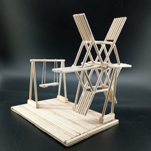 立体构成小木条