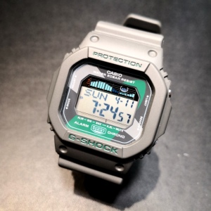 卡西欧g-shock方形数字glx-5600vh-1 g-glide防水手表