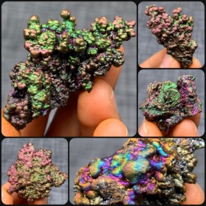 彩色褐铁矿 力泥石 天然矿物晶体矿石标本原石宝石奇石摆件观赏