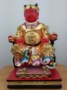 定制【恒兴阁】木雕佛像十三太保像广泽尊王郭圣王神像木雕摆件