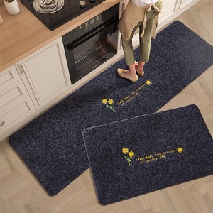 厨房专用地垫防滑防水长条地毯垫子门口吸水防油可擦免清洗厚脚垫