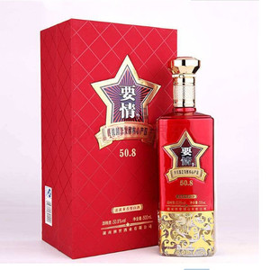 湘窖要情酒 浓酱兼香型50.8度净含量500ml 白酒 商务宴请湘窖酒
