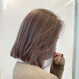 亚麻茶棕色染发剂2021流行色自己在家染头发泡泡沫植物纯膏女显白