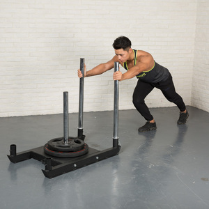 腾泰cf多功能负重阻力撬推拉爆发力训练雪橇健身房专用能量橇运动