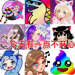 warframe星际战甲合作主播头像符印浮印独角兽sara queenmisrule