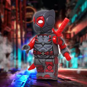 【hobbybrick】漫威系列 死侍人仔 乐高第三方