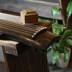 夔音堂李一帆桐木神农古琴名家手工琴非故宫南雁汉唐琴穗桌凳琴谱