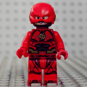 lego 乐高 超级英雄人仔 sh438 闪电侠 正联版 76086 独占 绝版