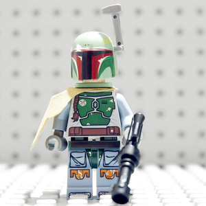 乐高 lego 星球大战人仔 sw369 波巴菲特 9496 稀有绝版 胡须表情