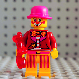lego 乐高 bam人仔 2022生日派对限量款 小丑3厘米 玩具 收藏