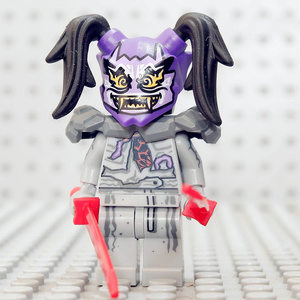 lego 乐高 幻影忍者人仔 njo484 邪恶憎恶面具 裂开身体 晴美