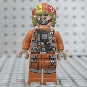 lego 乐高 星球大战系列人仔 sw862 y翼飞行员 绿色头盔 75188
