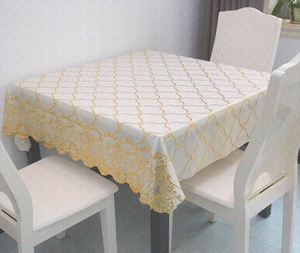 裁剪防水防烫防油免洗塑料台布正方形小方桌桌布欧式家用餐垫清仓