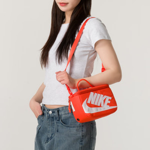 Nike耐克正品潮流大标斜挎包鞋包单肩包户外运动包休闲包手提拎包