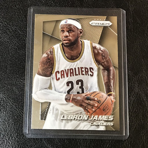 nba球星卡 勒布朗詹姆斯 稀有老卡 2014-15 prizm 骑士 湖人#48
