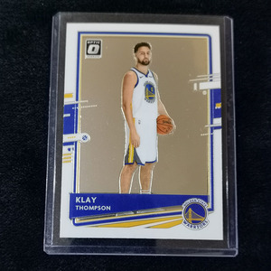 nba球星卡 克莱汤普森 optic 2020-21 panini 勇士队 水花兄弟#49