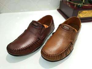 2082策行cexing男鞋真皮男士皮鞋舒适透气呼吸功能鞋软皮鞋