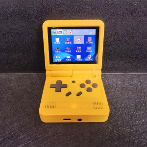 霸王小子v90小龙王开源掌机sp迷你掌上翻盖经典复古gba街机游戏机