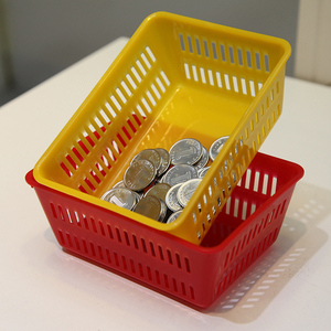 游戏机币篮特价币篮子售币机装币蓝装币筐 装币篓 加厚币筐品质优