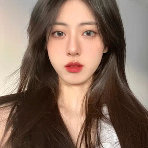 假发女长发网红长直发气质甜美中分无刘海黑长直自然修脸全头套式