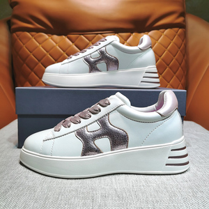 霍根hogan三杠系列运动鞋休闲百搭小白鞋女赵露思5cm内增高松糕