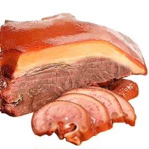 酱香五香猪头肉猪脸卤猪肉熟食真空包装无骨肘子肉开袋即食下酒菜
