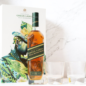 礼盒装尊尼获加绿牌威士忌礼盒装绿方johnnie walker green label