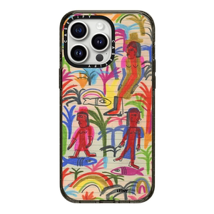 CASETi联名Ana Leovy艺术家人体形态色彩涂鸦15pro适用于iPhone14promax苹果13/12个性创意15手机壳防摔保护