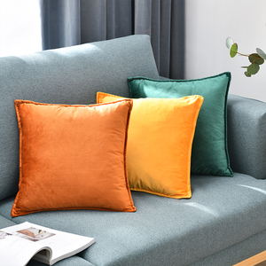 姜黄色沙发抱枕套