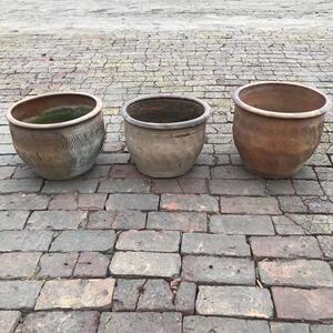 民俗老物件老水缸农村老旧水缸怀旧收藏庭院装饰花盆鱼缸古玩杂项