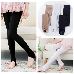 900人付款淘宝儿童肤色打底袜春夏女童肉色踩脚裤女孩黑色丝袜白色