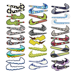 空军一号耐克钩换适配diy自制电玩配件钩子sb换勾贴nike魔术贴标