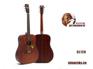 美国圣马可Gospel  St.mark's单板吉他CL120 正品全新 全国防伪
