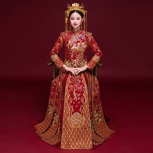 秀禾服新娘唐嫣