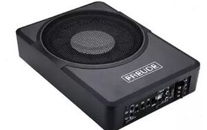 德国弗莱德超薄有源重低音炮10寸汽车音响无损改装车载座椅低音炮