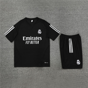 皇马尤文阿森纳切尔西足球短袖训练服套装定制儿童足球服运动t恤
