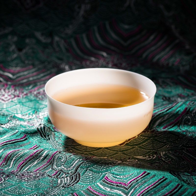 蝉羽德化白瓷陈清宜手工薄胎功夫茶具主人杯单个茶杯宽口杯