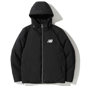 新百伦秋冬棉服nb新款羽绒服男士短款连帽休闲外套加厚帅气面包服