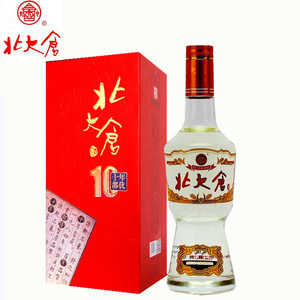 十年部优白酒部优北大仓白酒北大仓酱香50度500ml粮食白酒1瓶
