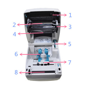 斑马/ZEBRA GK888T/D/CN条码打印机主板 打印头 胶辊 传感器配件