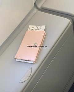 粉现MINITMUTE韩国正品设计师品牌daisy passport wallet护照卡包